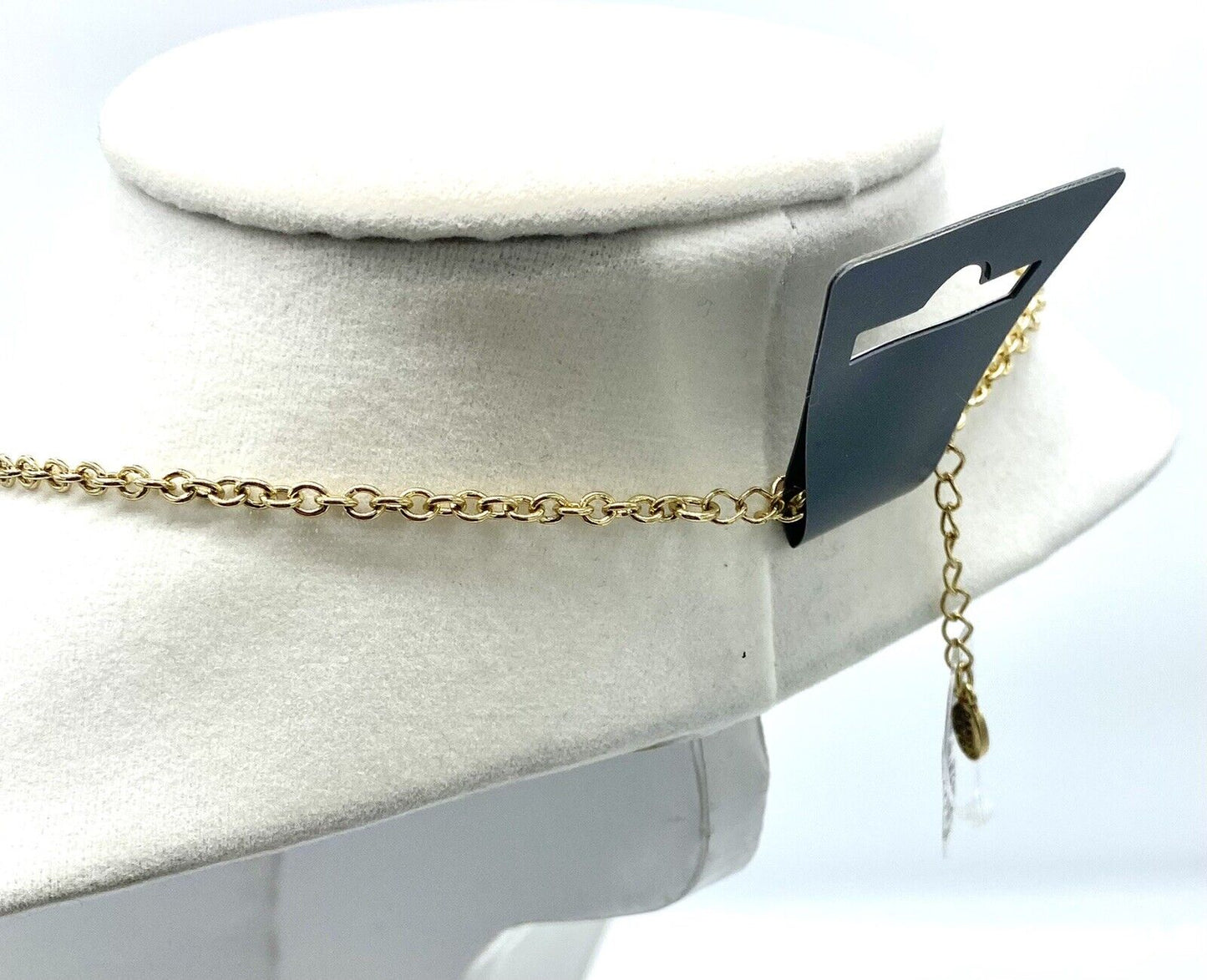 Pilgrim Jewelry Star Genuine Swarovski Crystal Necklace 14 Ct Gold Plated $19