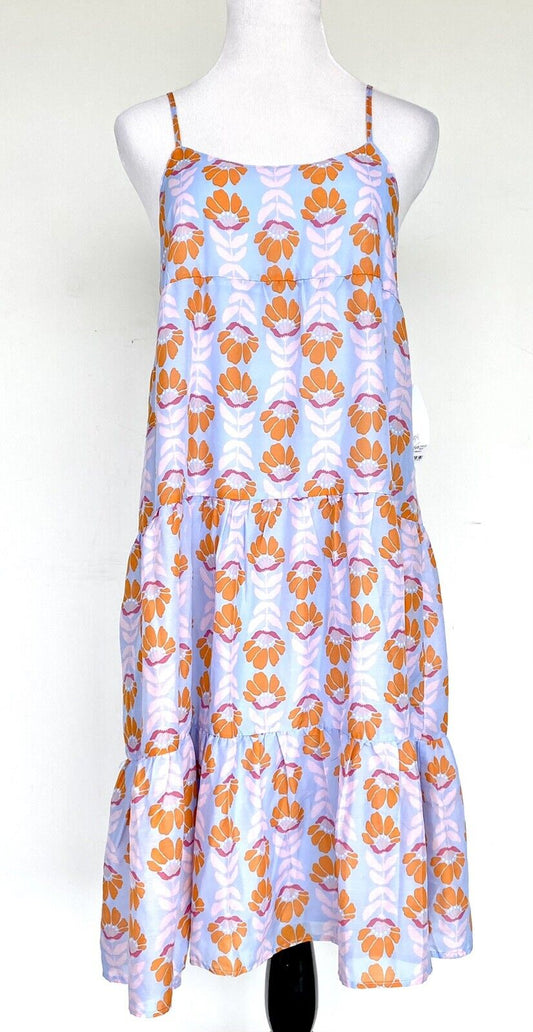 J Marie The Violet Tiered Midi Dress size S Retail $118 Price $66 NWT