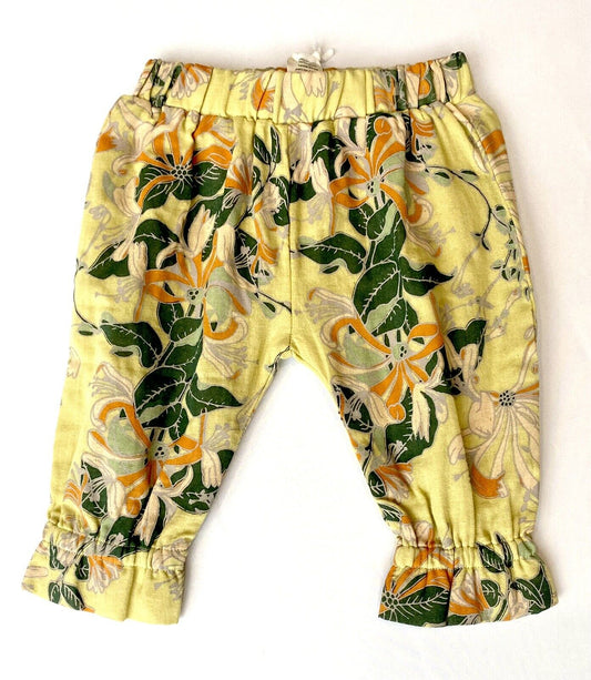 Kate Quinn 100% Organic Cotton Gathered Ruffle Pants Retail $32 Price $26 3-6M