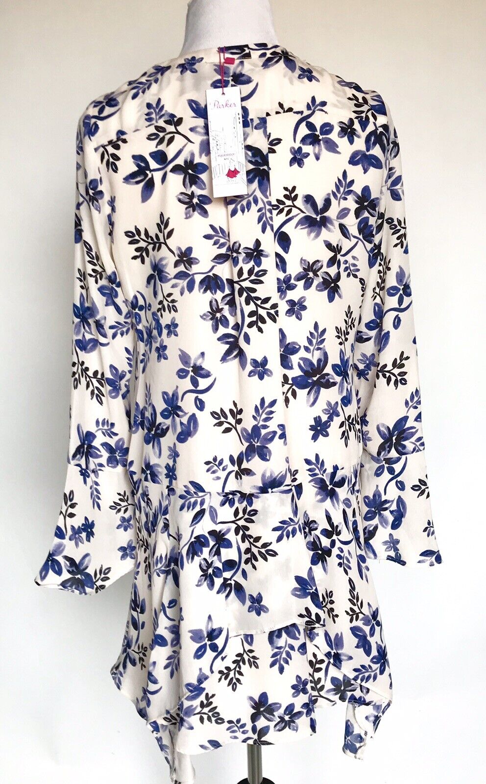 Parker Floral Flare Bell Sleeve Dress. NWT Size S. Retails $398 Price $139