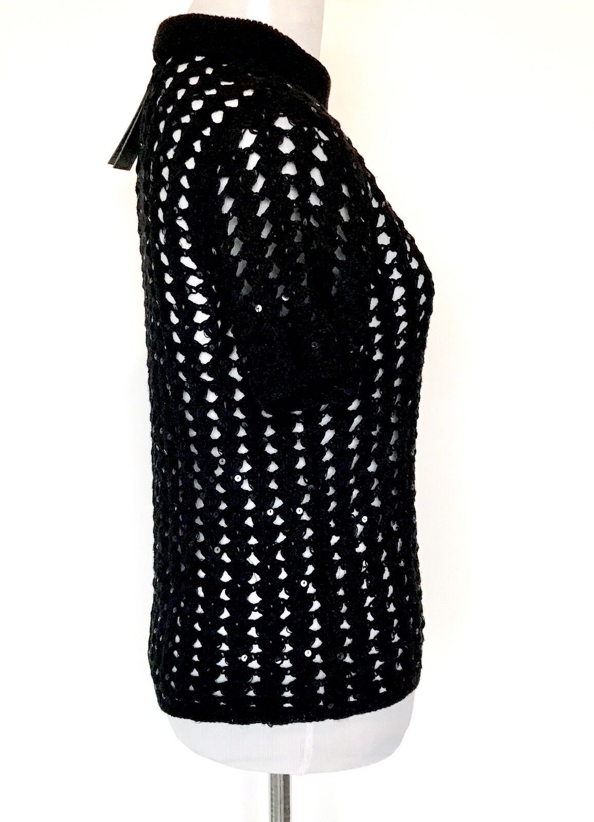 AllSaints Alyse Crochet Sequin Top NWT Retail $178 Price $79 Size S All Saints