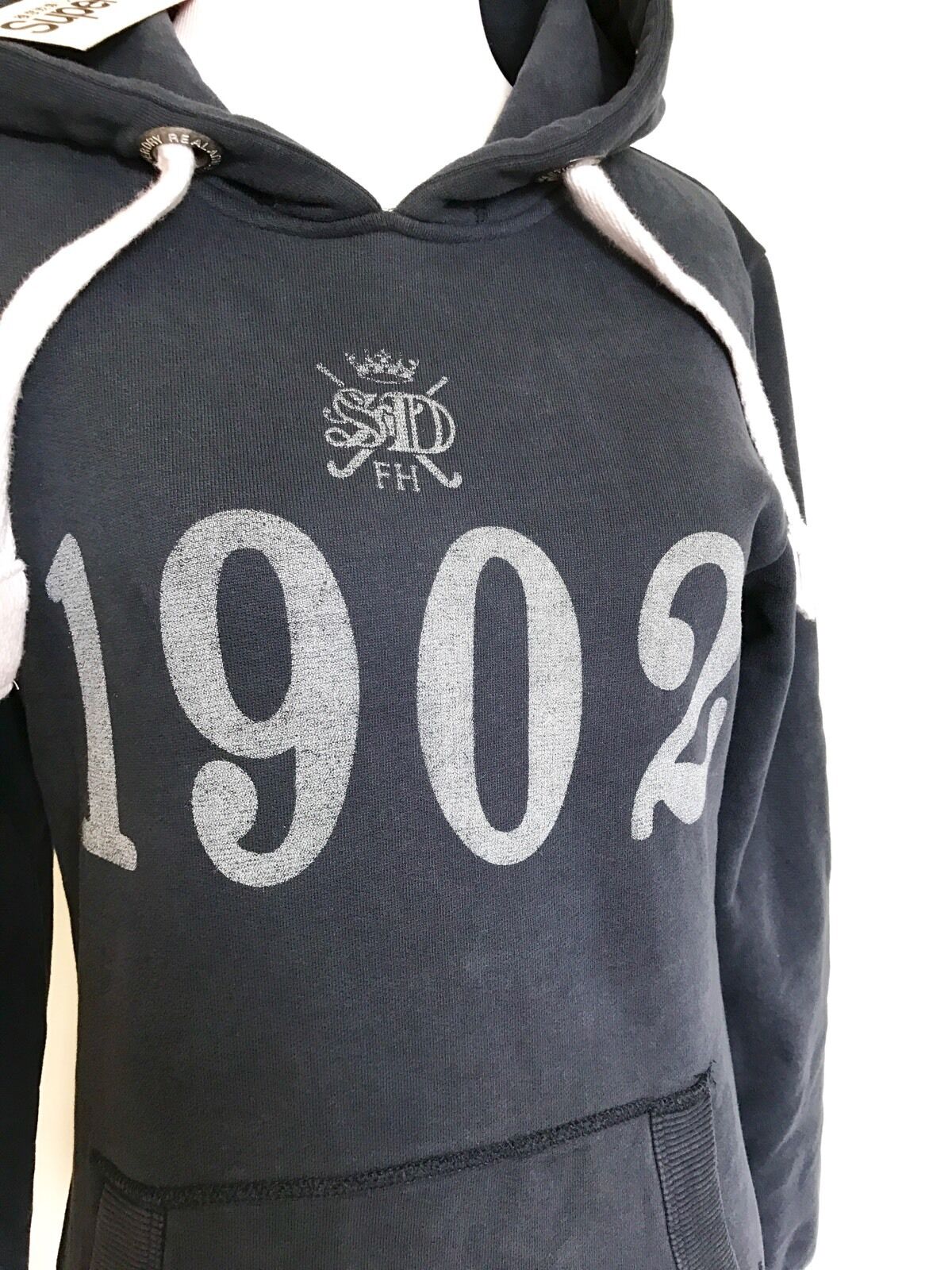 Superdry M.A Field Hockey Hood French Navy Hoody. NWT Size XS Price $44