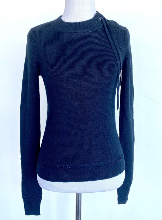 AllSaints Gilli Laced Jumper Sweater Retail $215 Price $98 Size 2 All Saints
