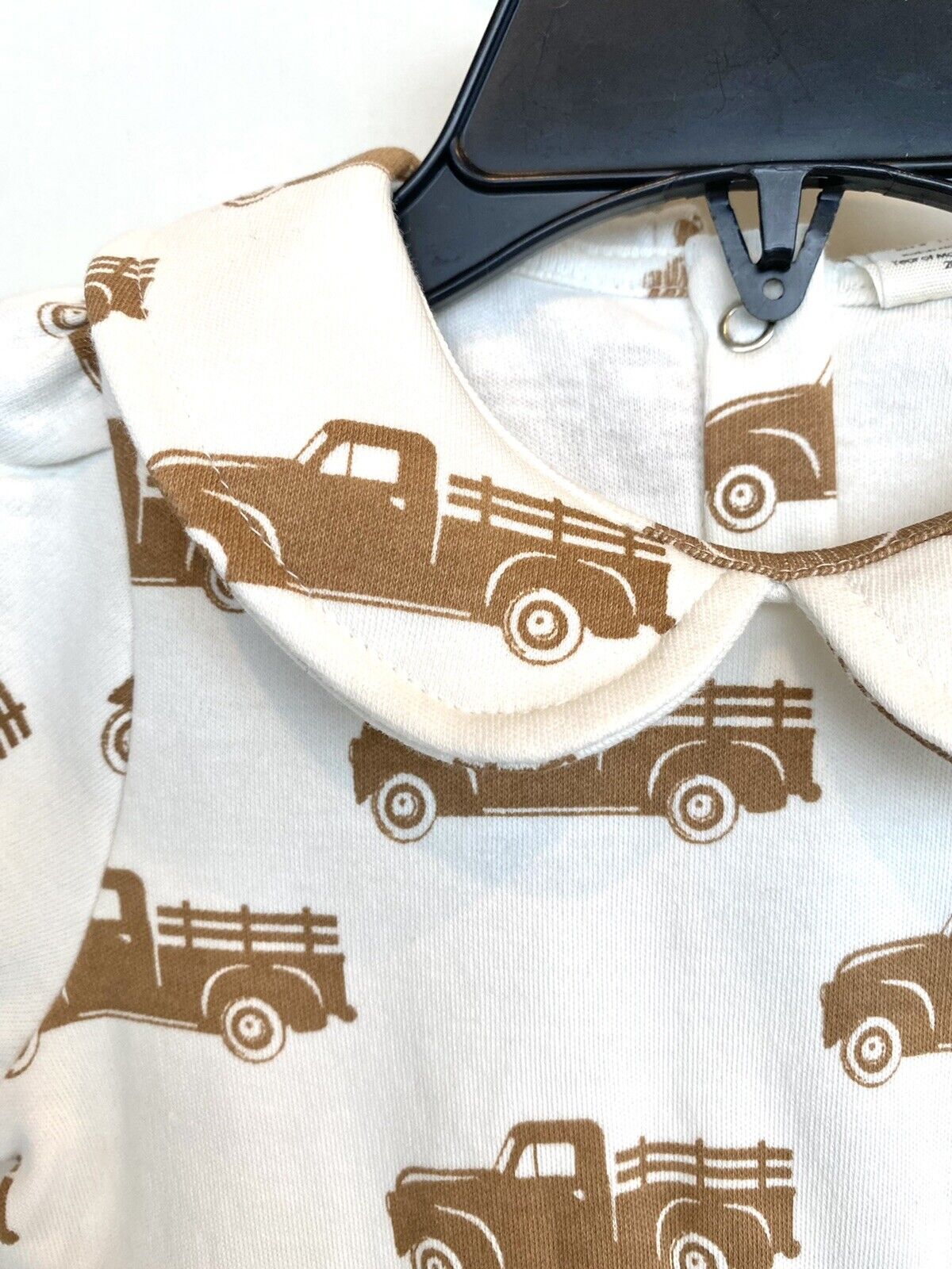 Kate Quinn Organic Cotton Bubble Romper Farm Truck Price $30 6-12 M