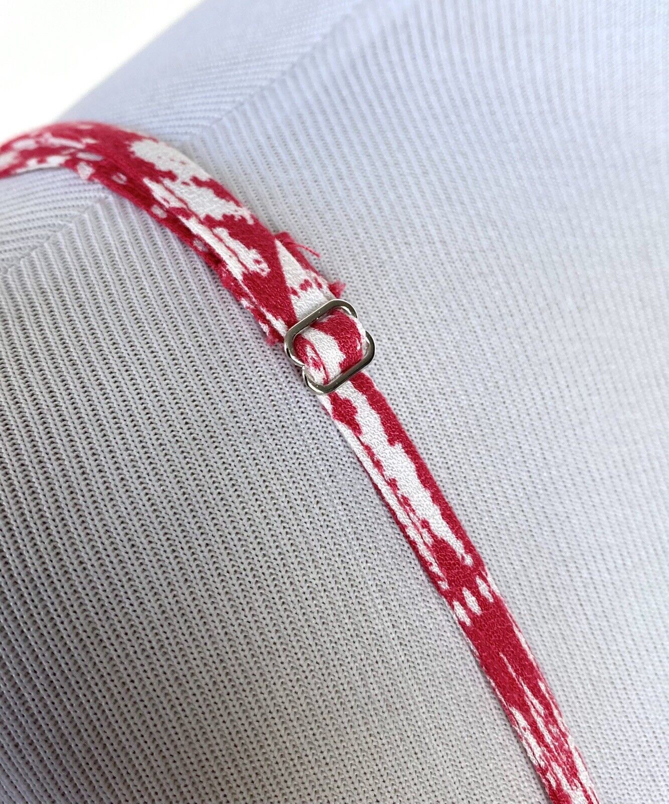 The Impeccable Pig Cherry Red Aztec Tank Top Retail $48 Price $19.20 Small