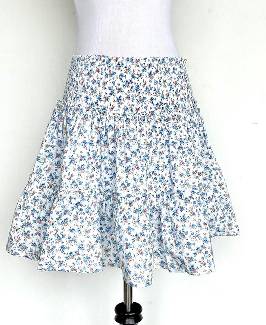 J Marie The Hughs Skort size Large Retail $70 Price $49 NWT smocked tiered