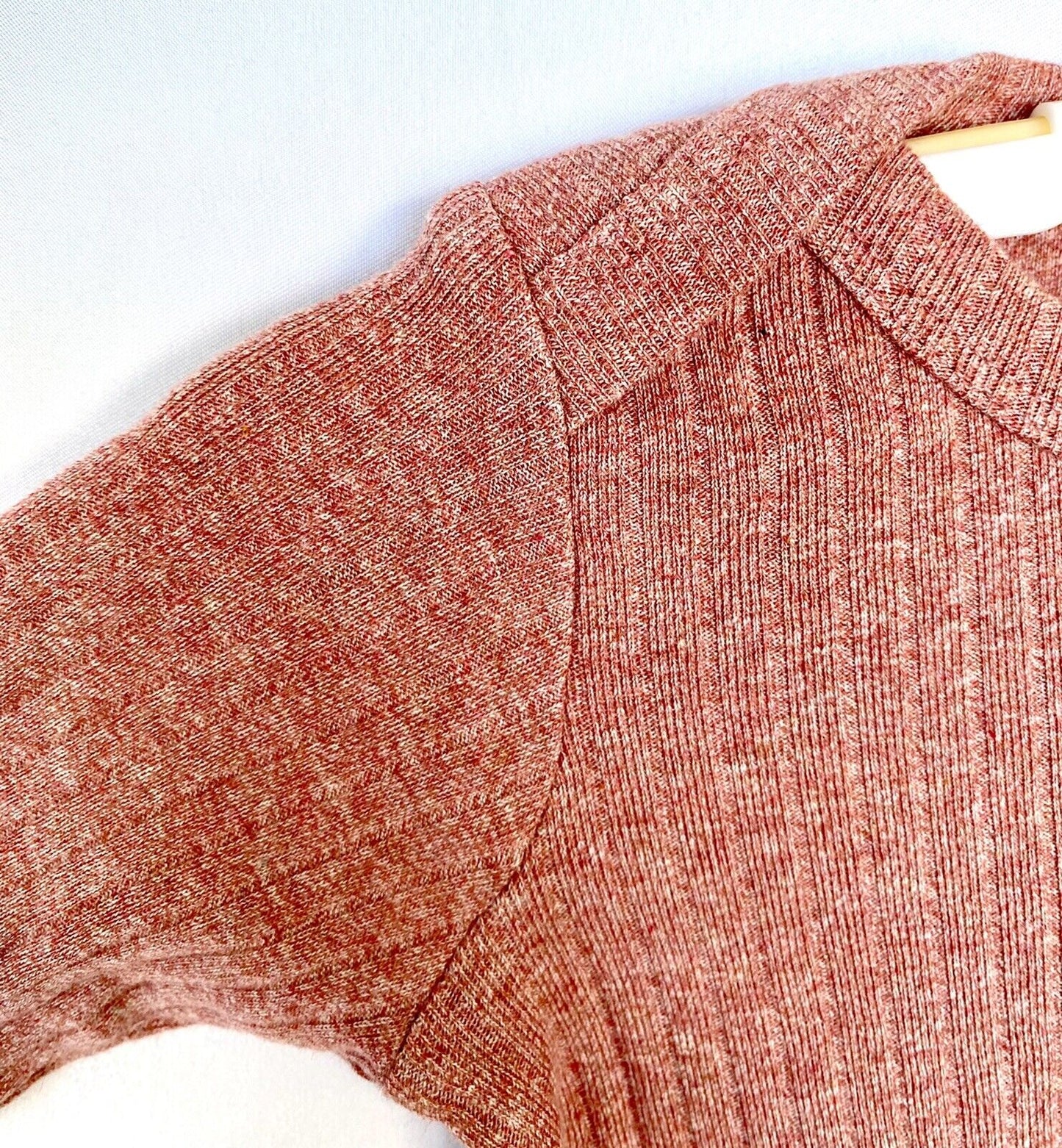 Kate Quinn Organic Cotton Bodysuit LS Cedar Rose Retail $24 Price $17 0-3 M