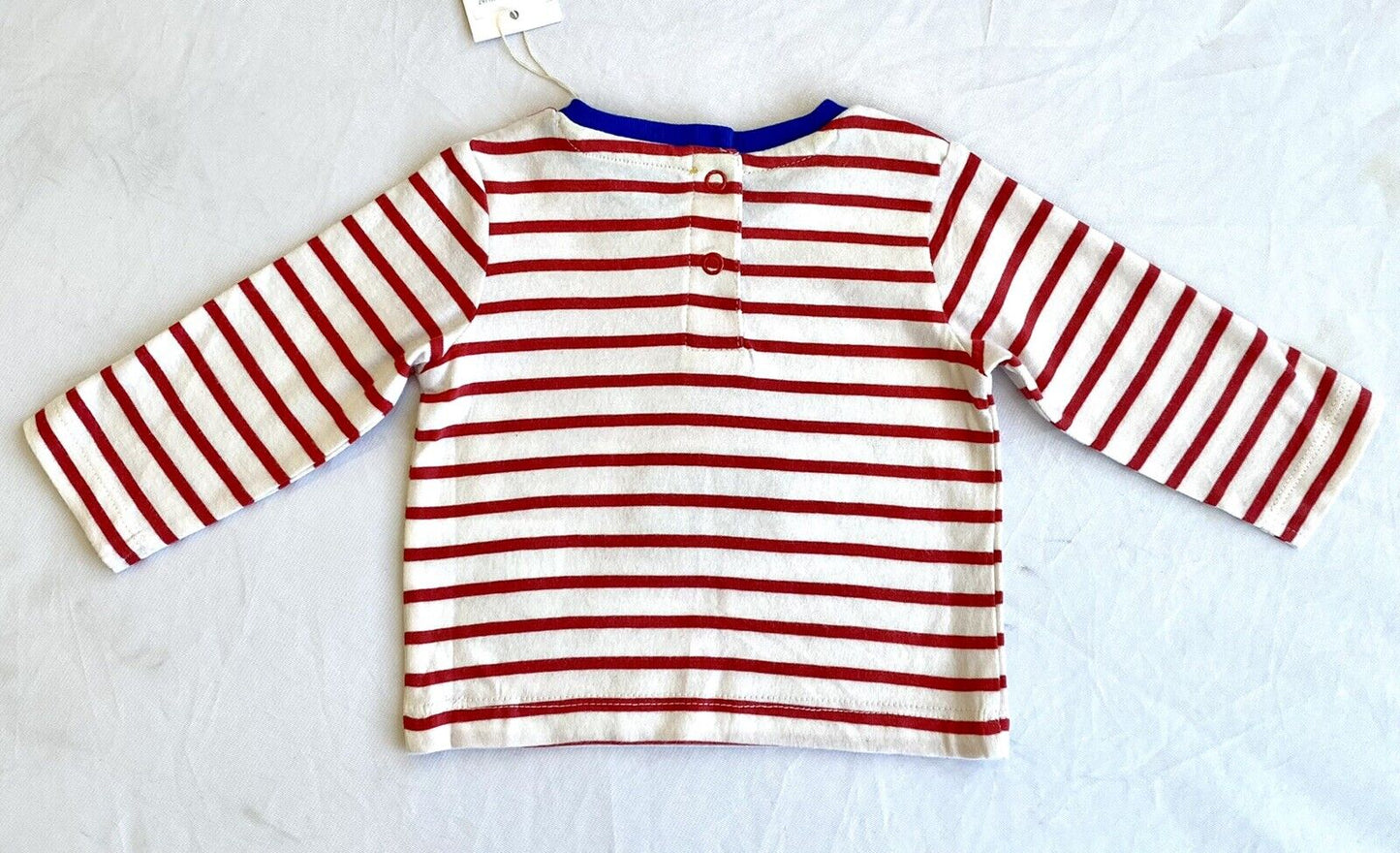 Mini Boden Tractor & Fox Reversible Top 0-3 Month Price $28 NWT