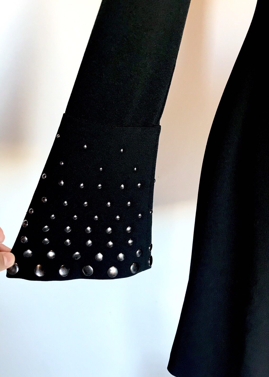 Rachel Roy Black Embellished Stud Dress . NWT Retails $159 Price $69 Size 2