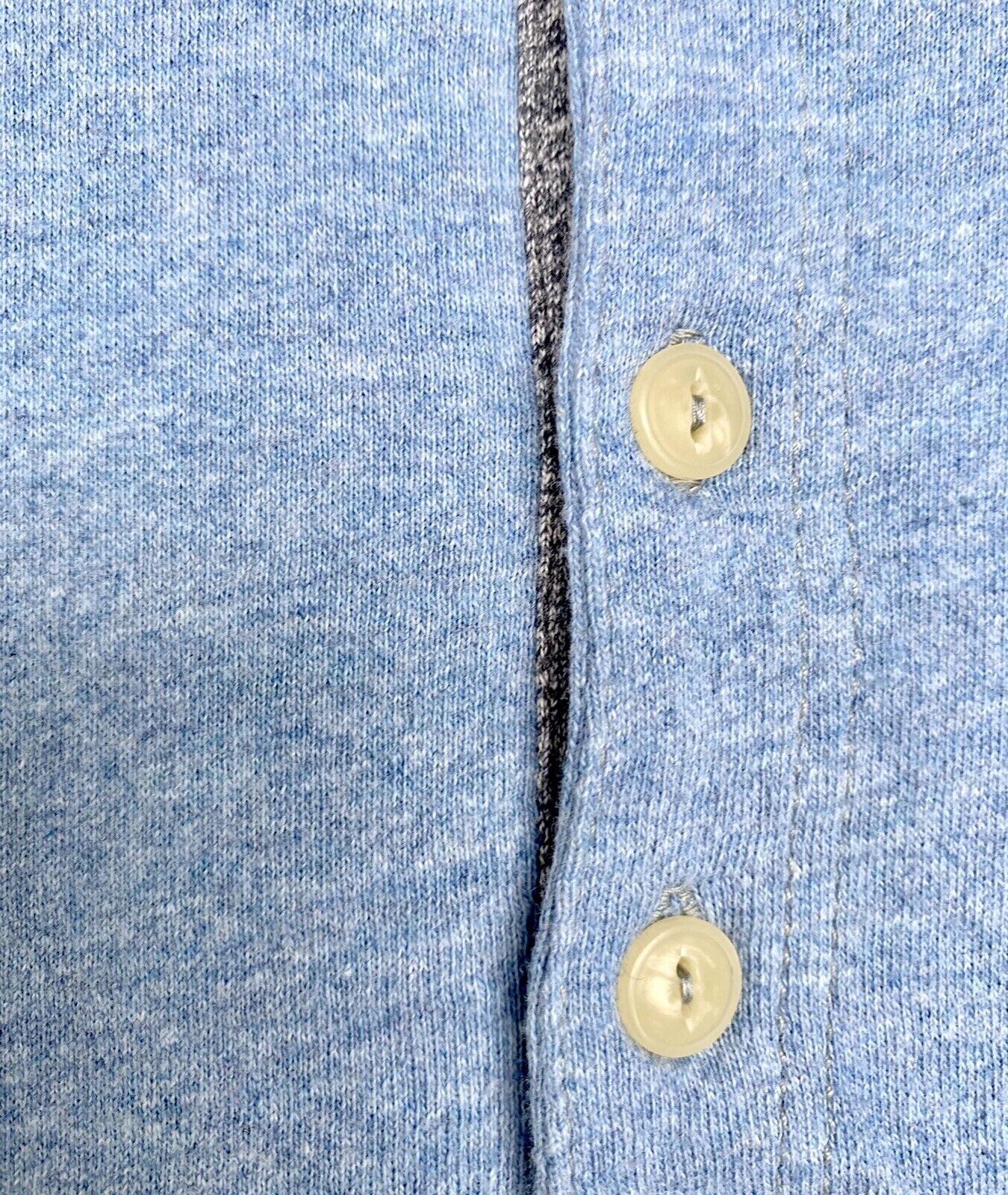 Jeremiah mens blue Henley Tee Retails $70 price $49 Medium NEW
