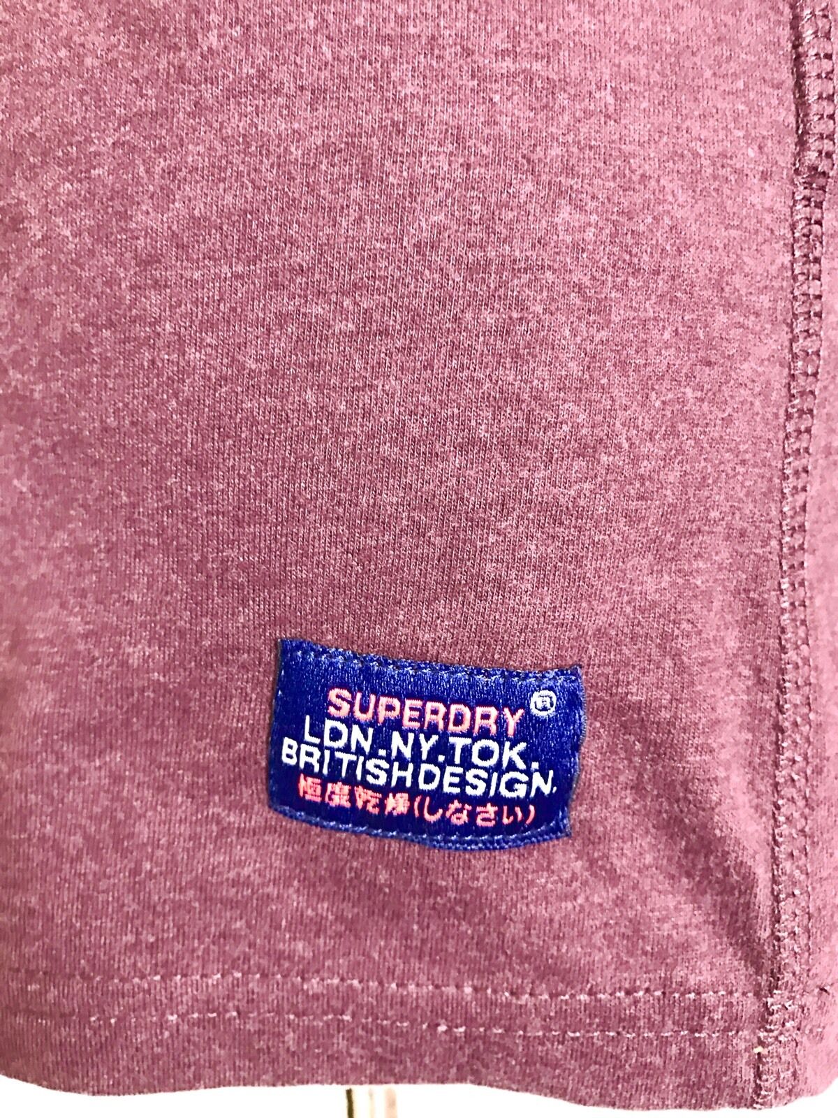Superdry Vintage Logo Long Sleeve Tee NWT Size XS Retail $44 Price $33