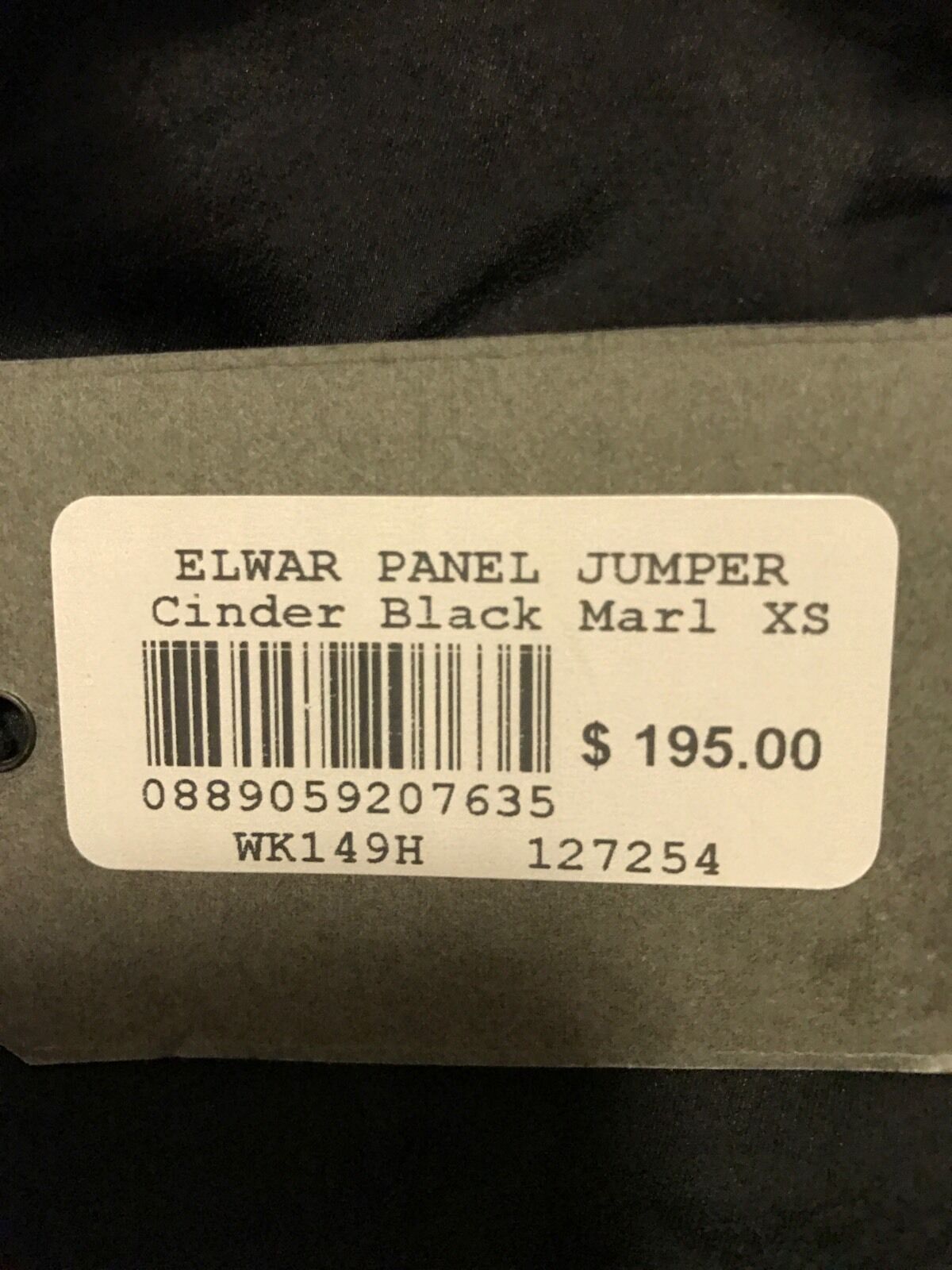 AllSaints Elwar Panel Merino Jumper NWT Retail $195 Price $89 Size XS All Saints