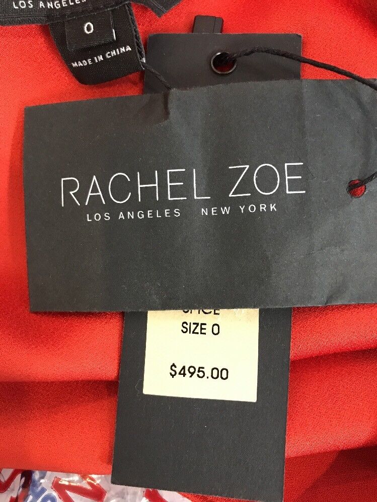 NEW Rachel Zoe Neda Spice Dress Size 0 Retails $495 Price $189 NWT