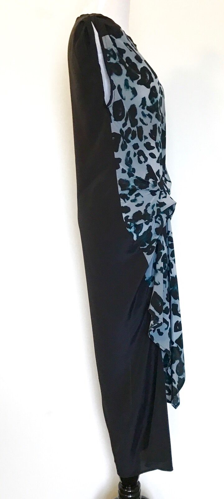 Allsaints Silk Riviera Leo Dress NWT Size 4 Retail $360 Price $108