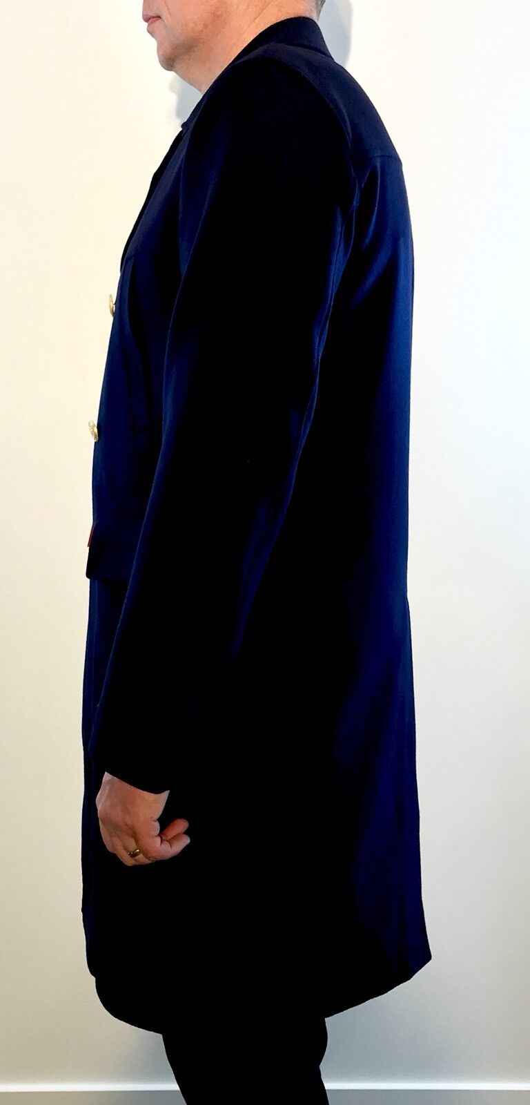 Carolina Herrera Men’s Military Style Coat. Retails $1,145 Price $395 NWT Size M