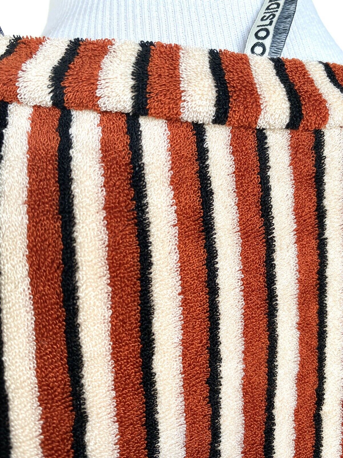 Scotch & Soda Striped Poolside Toweling Dress Cover Up Retail $135 Price $79