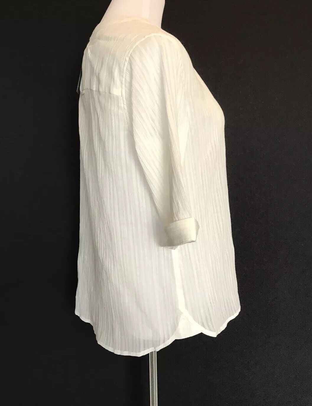AllSaints  Wairyn Chalk Blouse. NWT Retail $215 Price $78 Size 4 All Saints