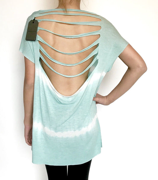 AllSaints Slash Back Tie Dye Top. NWT Retails $140 Price $45 Size S All Saints