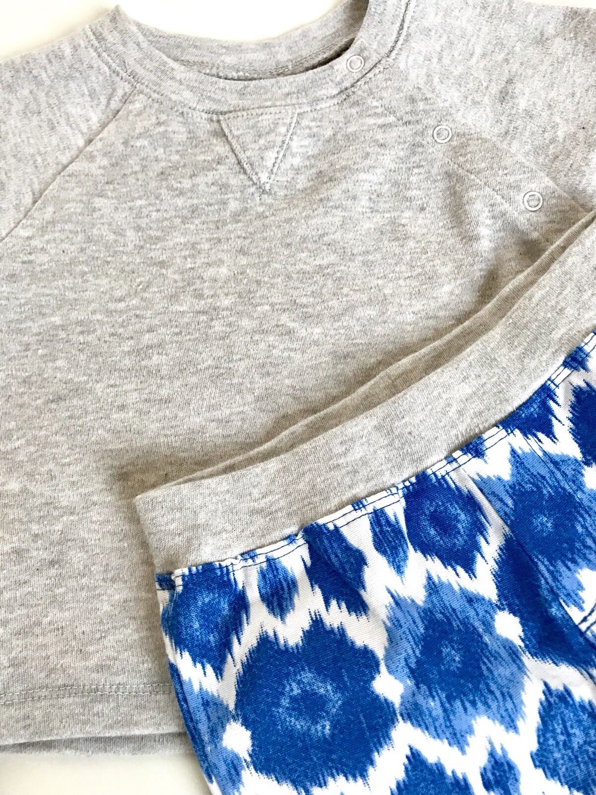 Nordstrom baby Grey Tee & Blue Shorts Set NWT  Retail $35 Price $14.50 3M