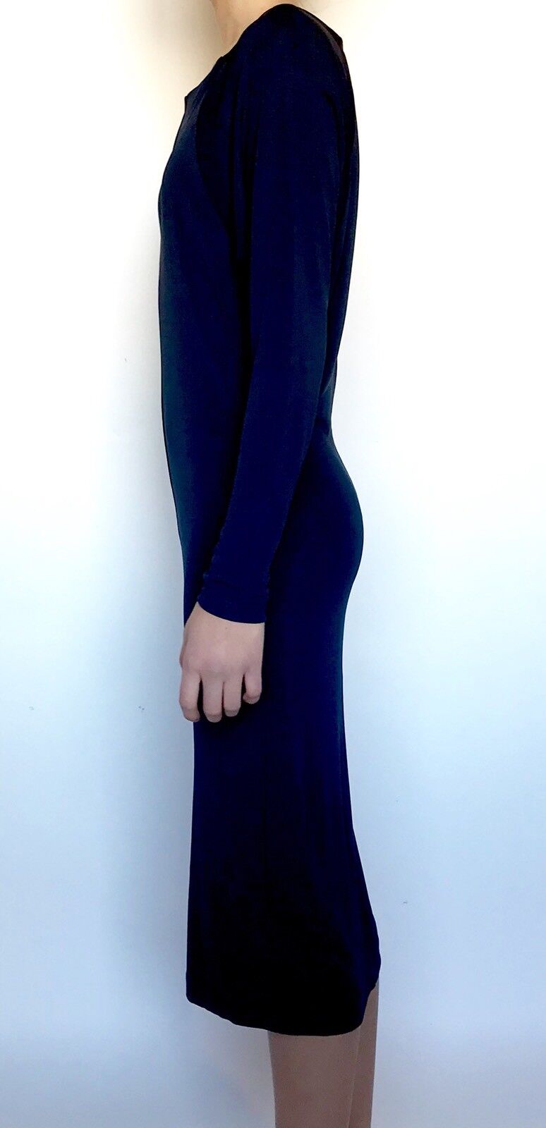 Armani Exchange Navy Stretch Dress NWT Size XS Retails $170 Price $85