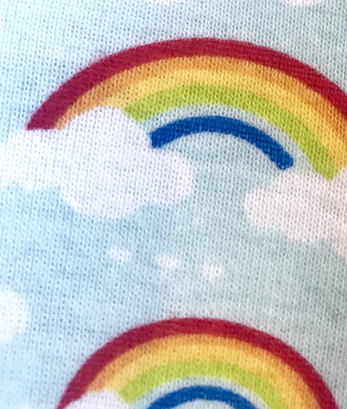 Leveret Rainbow Footed Sleepsuit 12-18 M Retails $19.99 Price $15.95 NWT