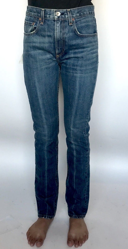 Rag & Bone Coopers High Rise Skinny Jeans. Size 25 Retail $275 Price $110 NWT