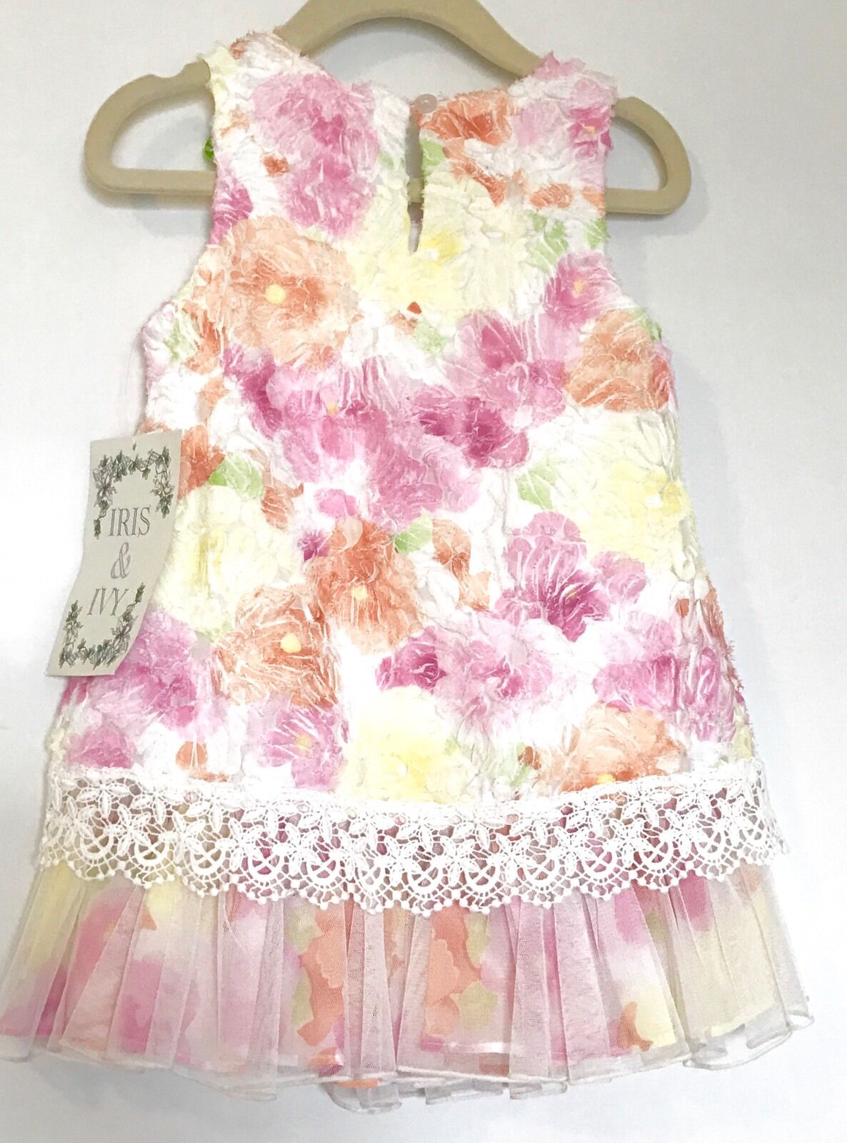 Iris And Ivy 2pc Baby Dress. NWT Retails $64 Price $$29.50