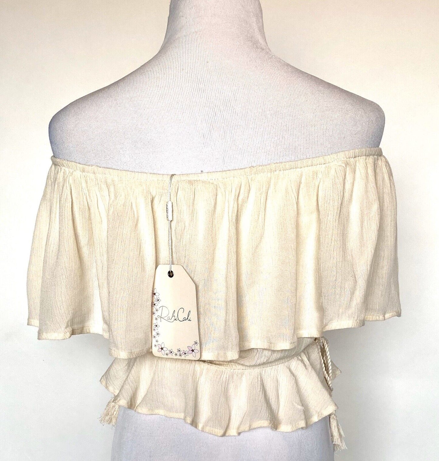 Anthropologie Rahi Cali Boho Embroider Top Retail $76 Price $34 S NWT