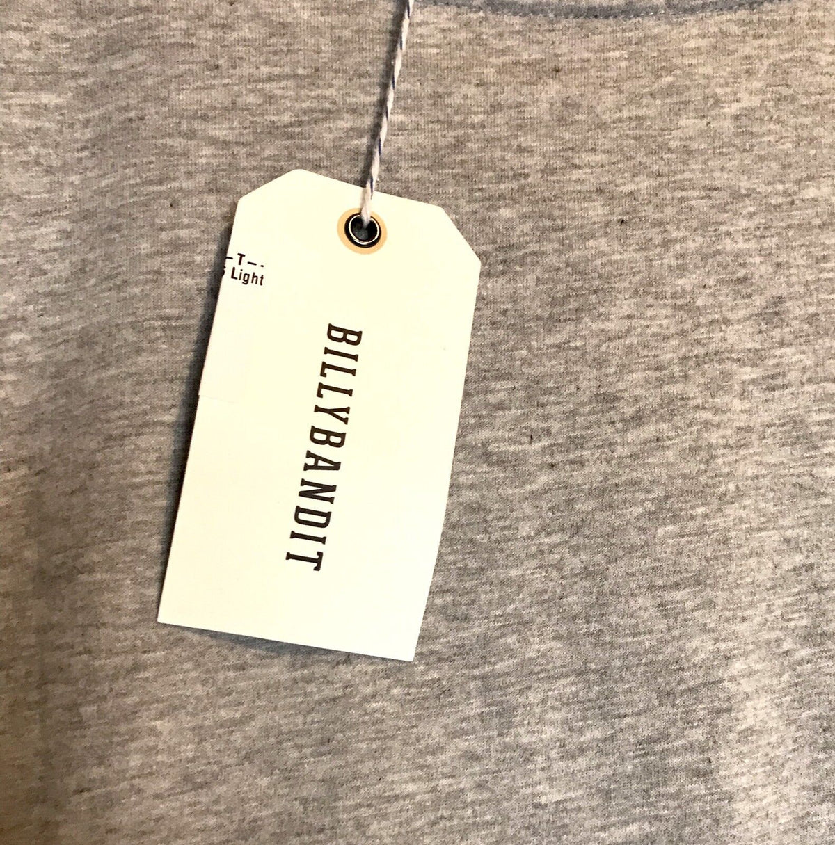 Billy Bandit Grey Superhero LS Top. Retails $32 Price $23 Age 10 NWT