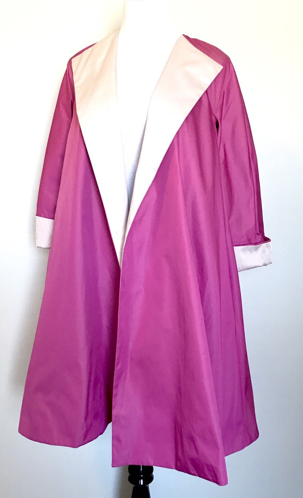 Carolina Herrera Pink Wrap Coat Retails $1,145 NWT Price $299 Size XXS