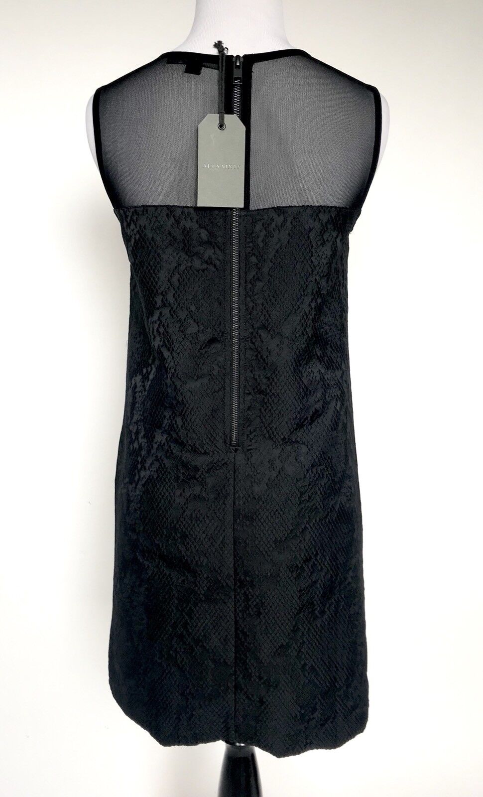 AllSaints  Black Beckett Dress. NWT Retail $230 Price $89 All Saints Size M