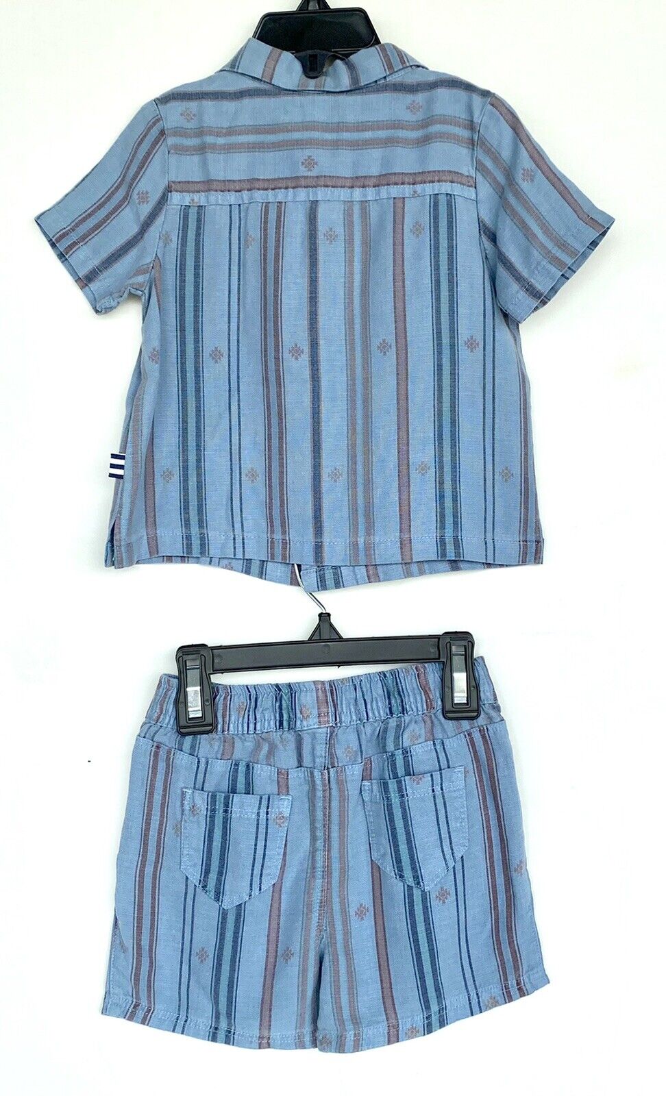 Splendid Soft Linen Shirt & Shorts Set  Retail $60 Price $41 NWT 12-18 M