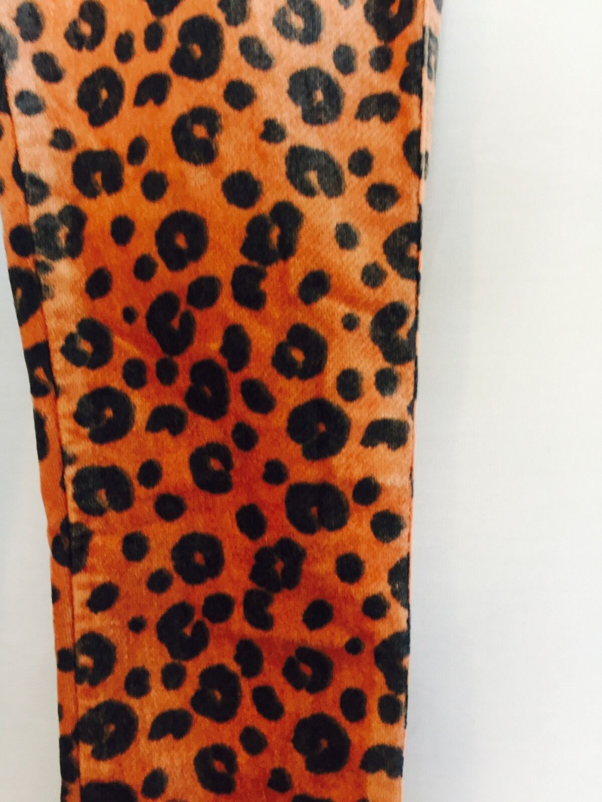 Scotch R'Belle Velvet Feel Coral Leopard Pants NWT Age 10 Retails $99 Price $38