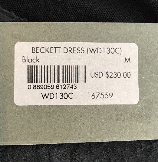 AllSaints  Black Beckett Dress. NWT Retail $230 Price $89 All Saints Size M