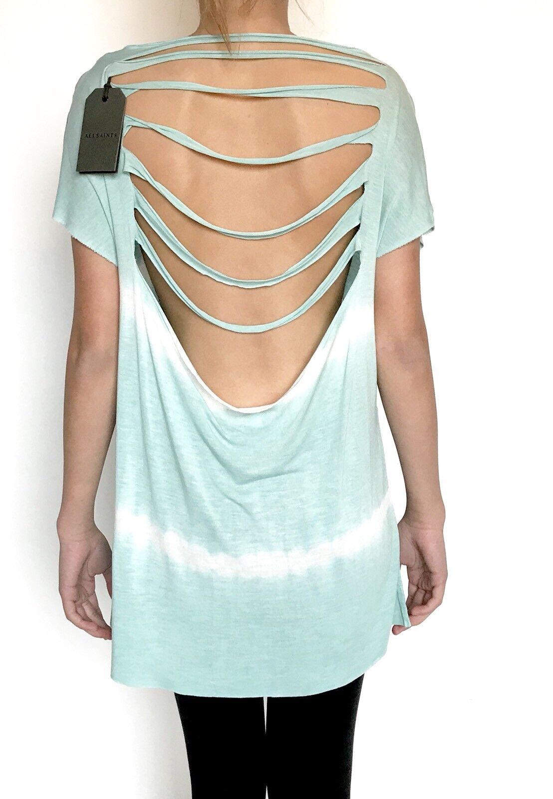 AllSaints Slash Back Tie Dye Top. NWT Retails $140 Price $45 Size XS All Saints