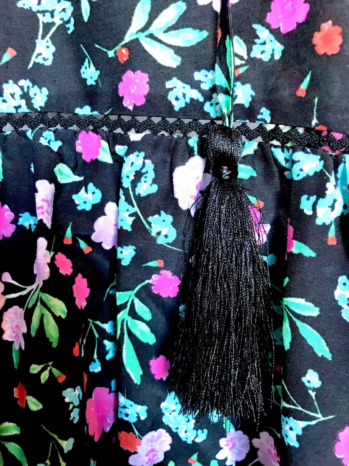 Kate Spade Floral Black Silk Mix Lace Top NWT Retail $228 Price $64 Size XS