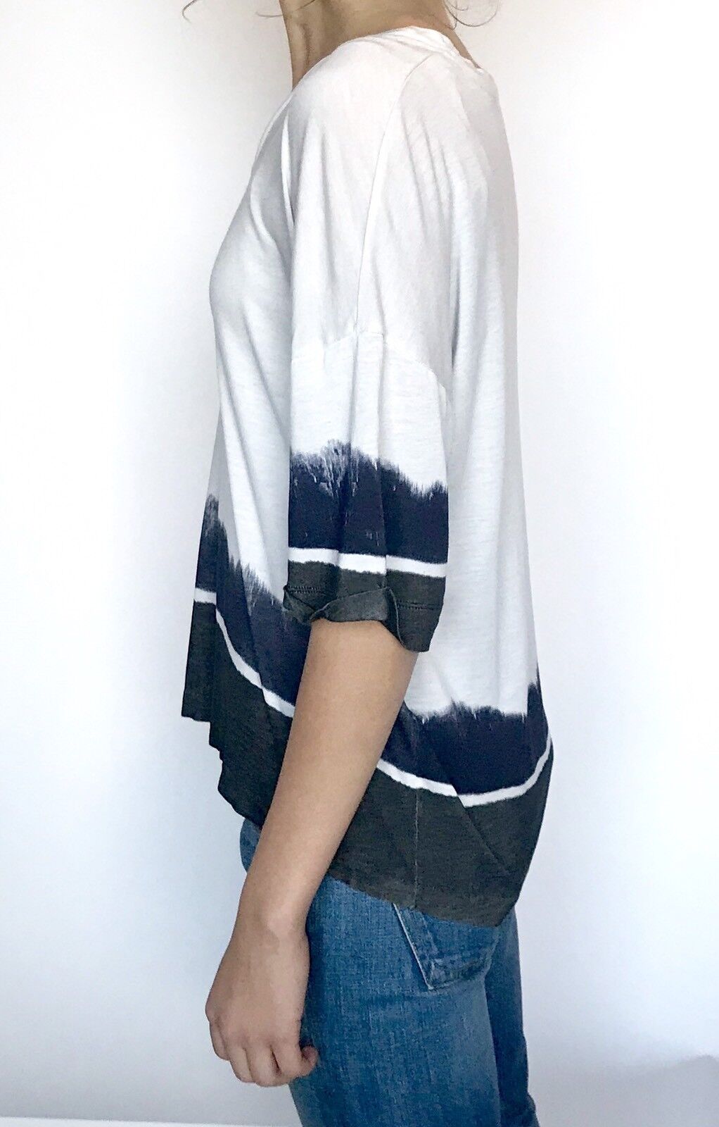 AllSaints Ink Ada Tee Top. NWT Retails $75 Price $49 Size XS All Saints