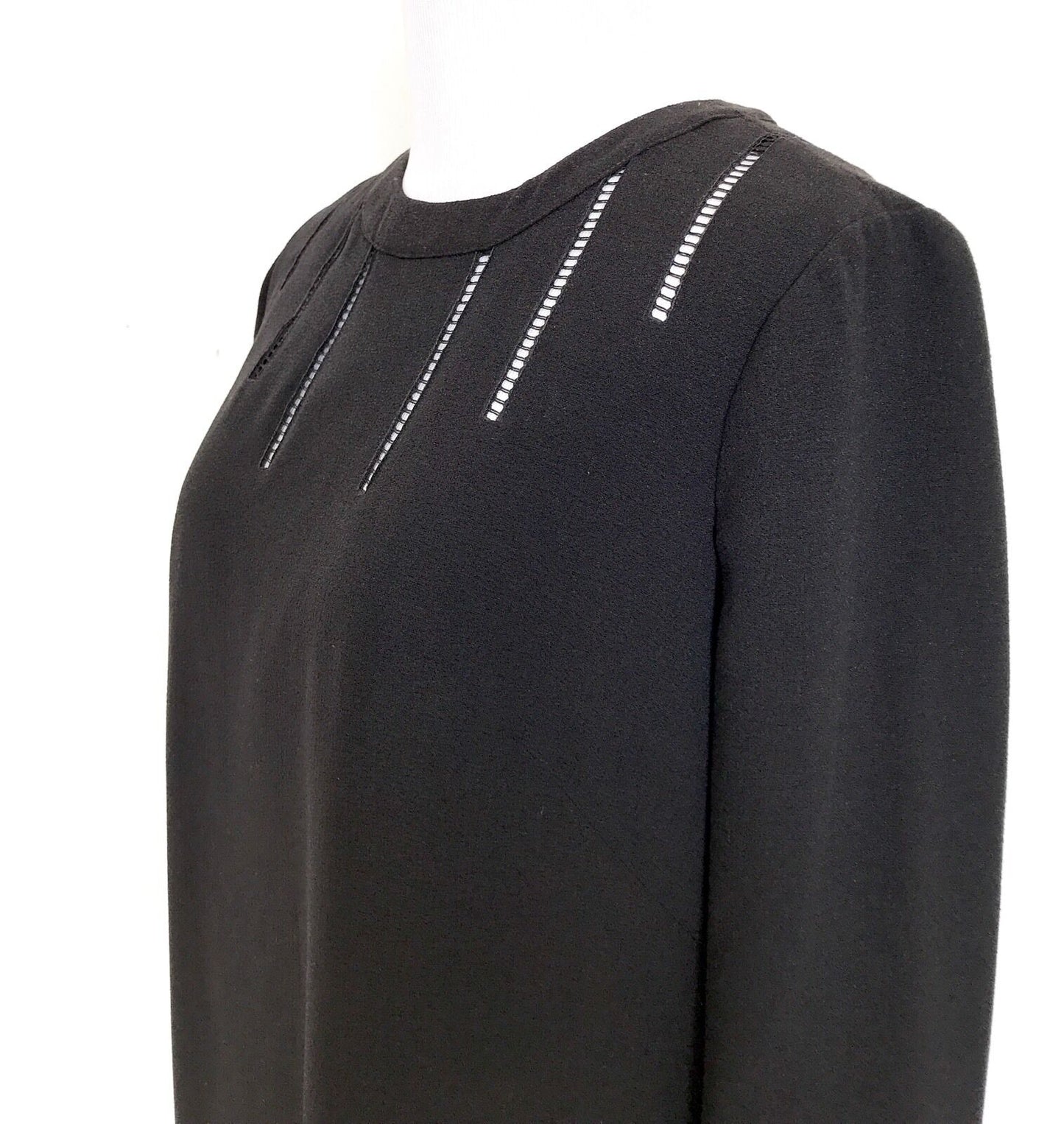 Adrianna Papell Black Cutout Shift Dress NWT  Size 2 Retails $130 Price $56