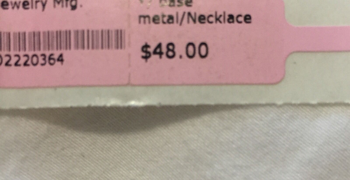 Pilgrim Ghost And Mary Charm Necklace. Price $15