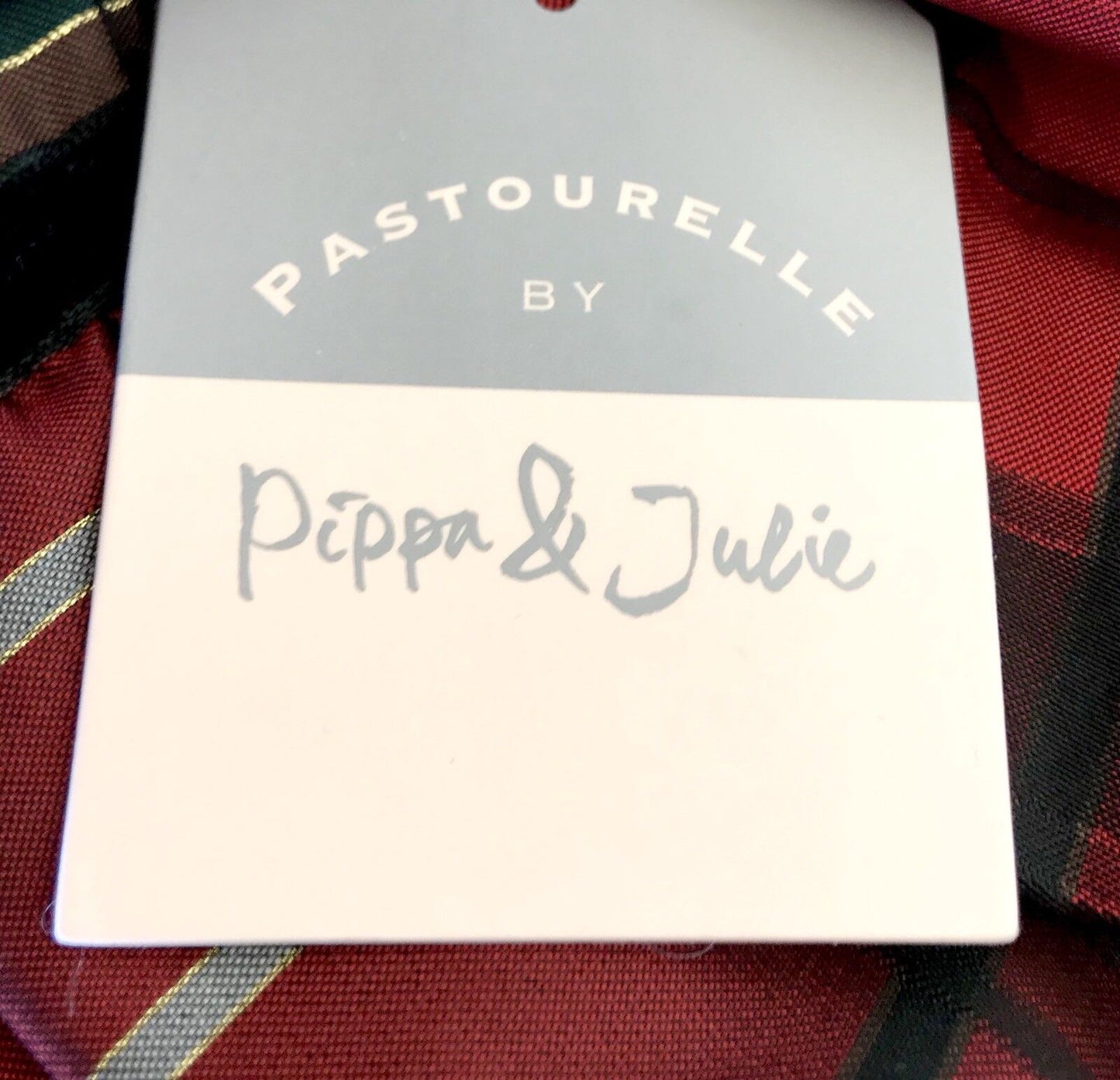 Pippa & Julie Red Plaid Dress 2 Pc With KnIckers. Retail $54 Price $29 24 M NWT