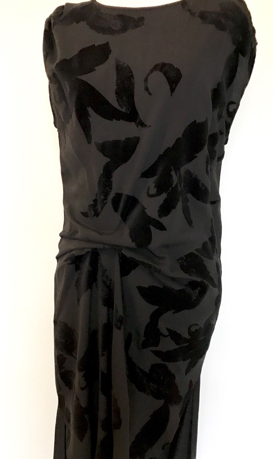 Allsaints Black Knot Riviera Lux Dress NWT Size 2 Retail $360 Price $98