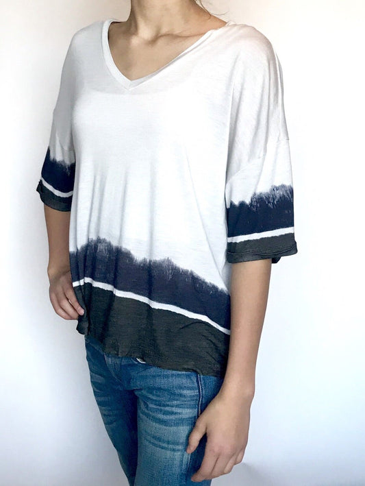 AllSaints Ink Ada Tee Top. NWT Retails $75 Price $49 Size XS All Saints