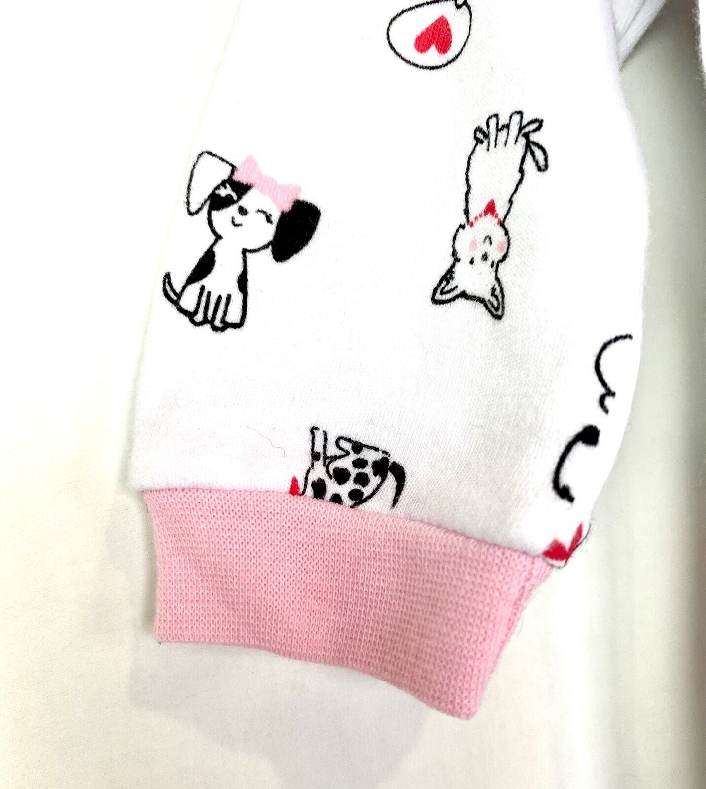 Pekkle Pink Dog Embroidered Sleep suit $12.50 New Size 6 Months