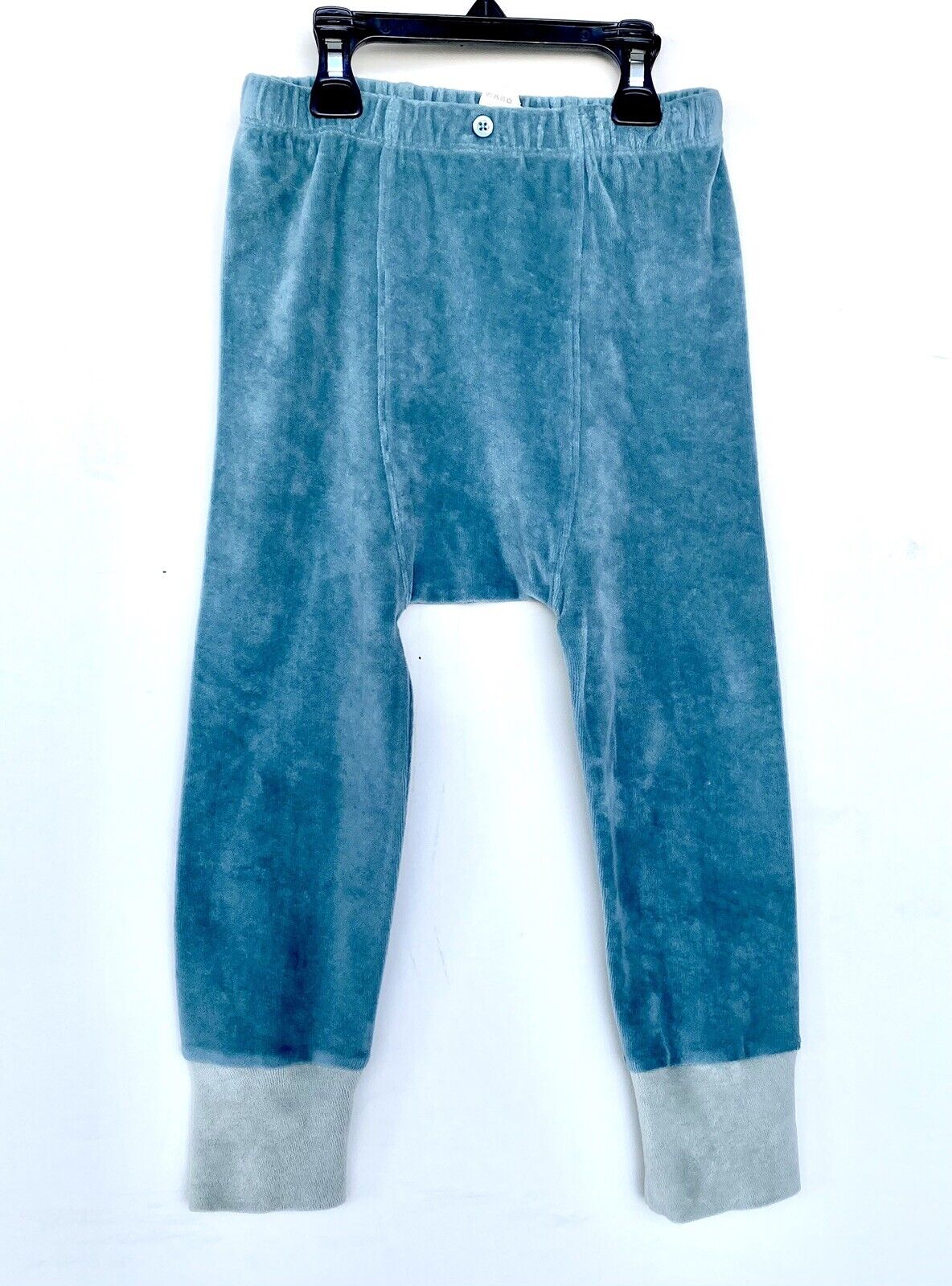 Kate Quinn Soft Velour Panda Pants Retail $32 Price $24 5Y Two Tone Green