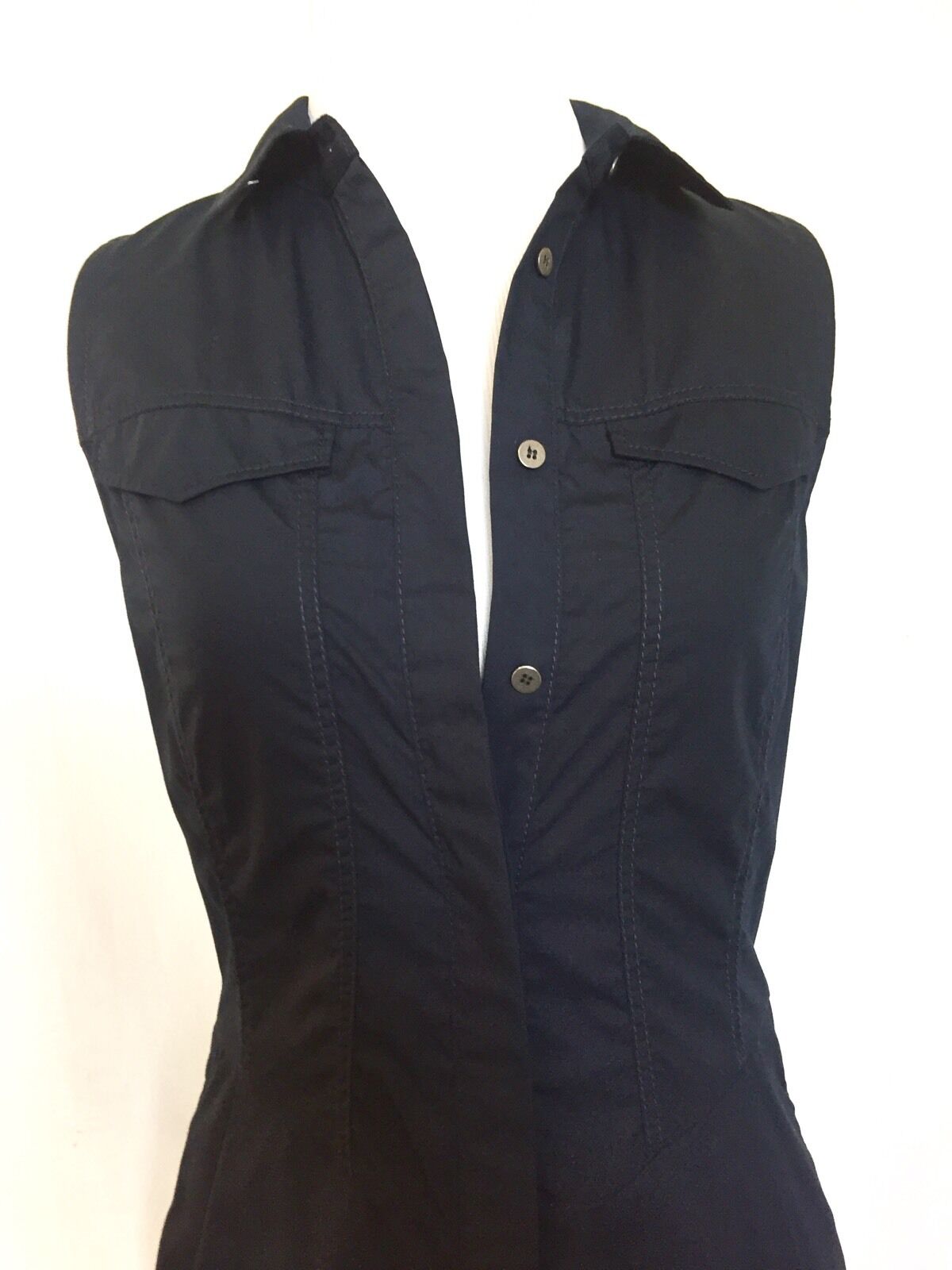 AllSaints Aimee Deep Ink Blue Dress. Retails $178 Price $79 All Saints Size 2