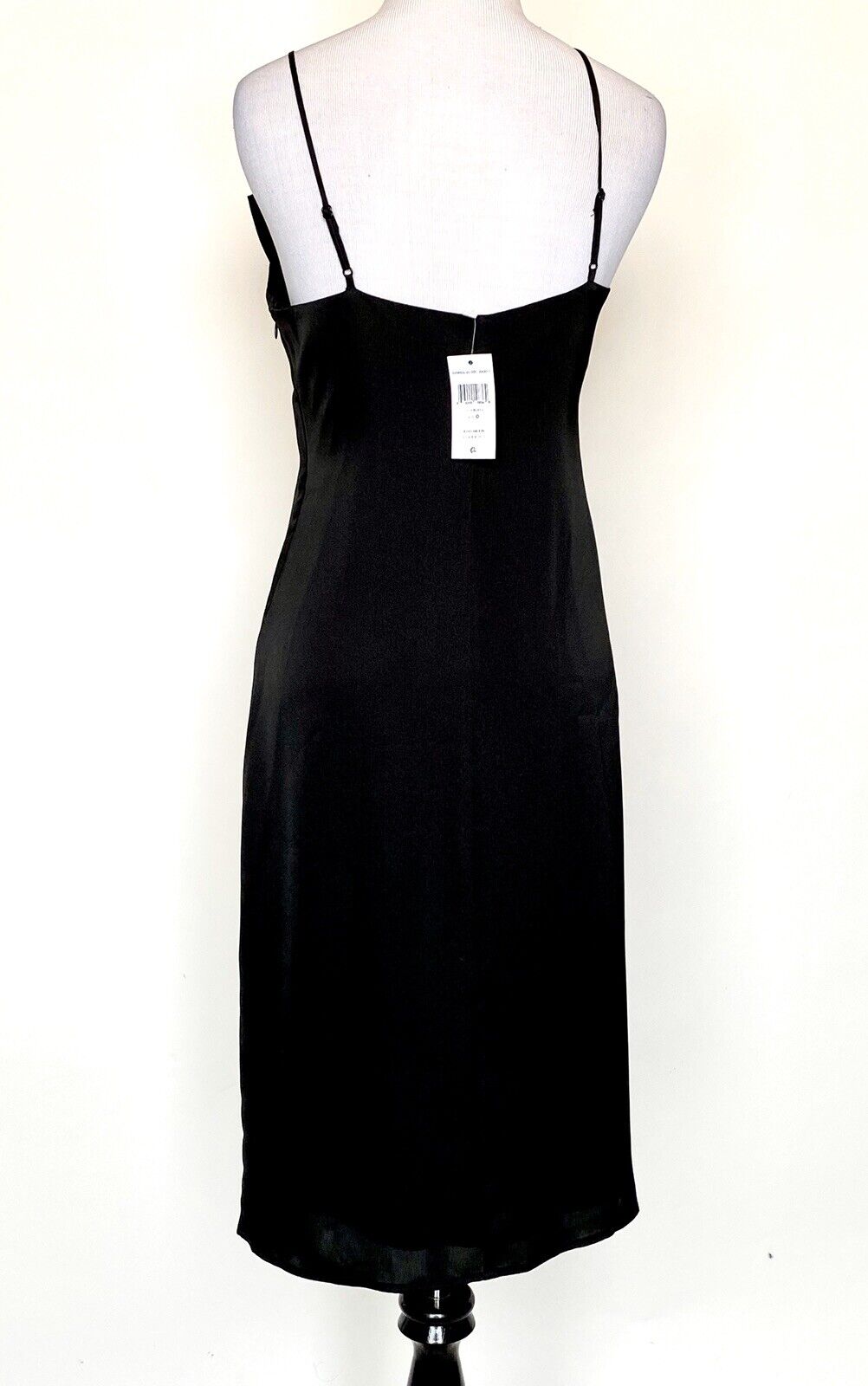 BCBG Generation Black Ruffle Cocktail Dress Retail $98 Price $35 Size 0 NWT