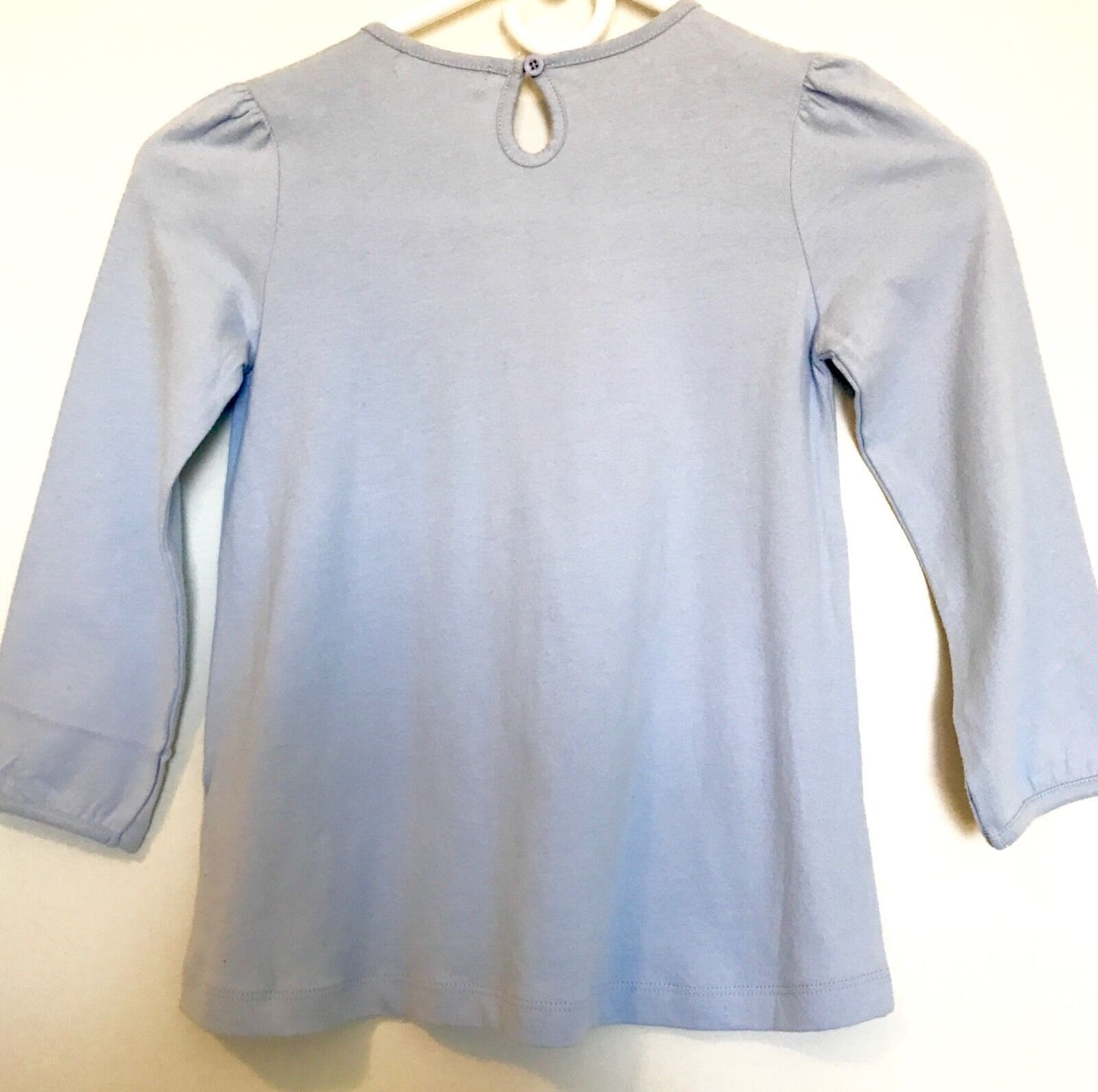 Pumpkin Patch Blue Embroidered Top. NWT Age 4 Price $12.50
