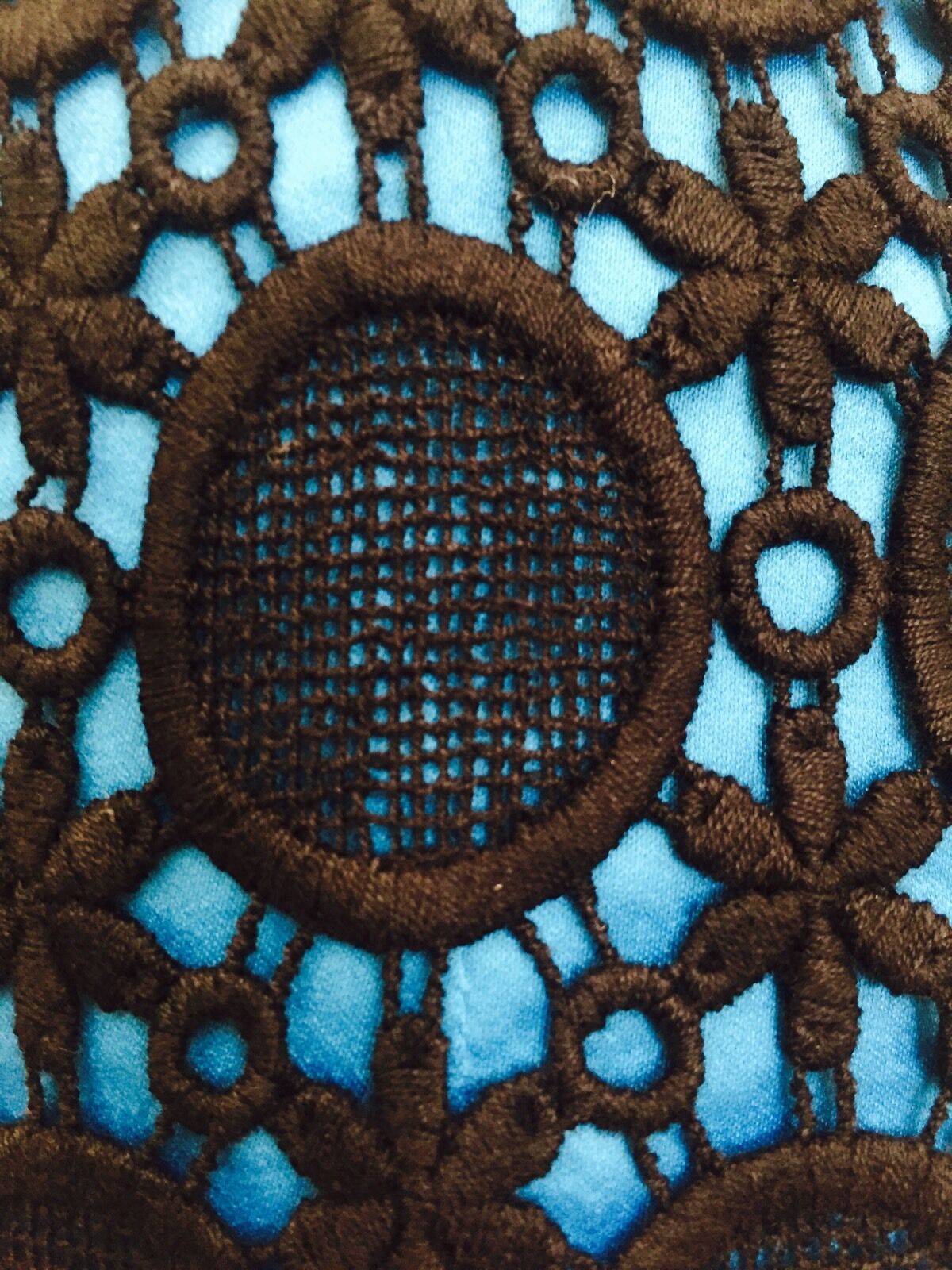 Kensie Blue and Black Lace Style Short Skirt NWT Retails $69 price $22  Size 4