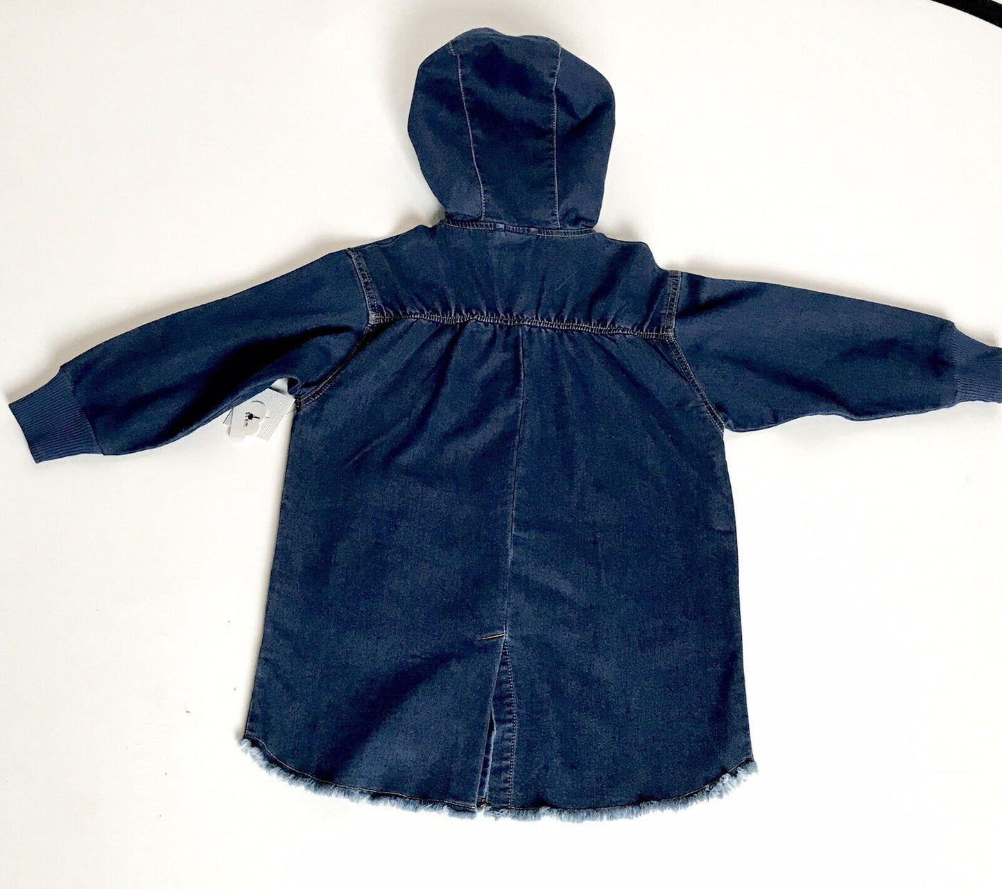 Stem Girls Denim Hooded Parka Age 6 Retails $49 Price $29 NWT