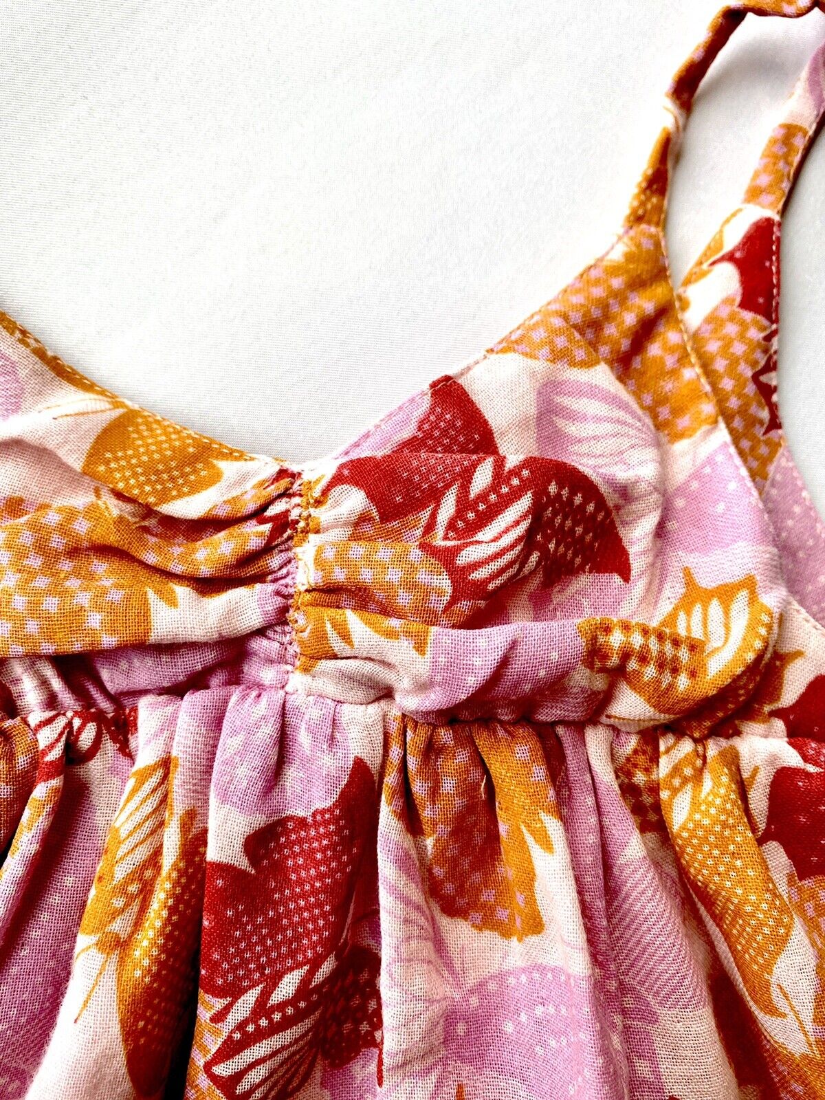 Kate Quinn 100% Organic Cotton Gauze Dress Retail $42 Price $32 6-12 M